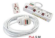 PLA 5m 13A Adapter Multi-Plug