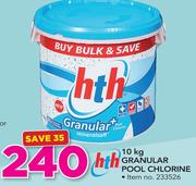 HTH 10Kg Granular Pool Chlorine