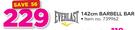 Everlast 142Cm Barbell Bar