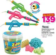 Tevo Wazooka 2.0 Plus Zippi Kinetic Sand