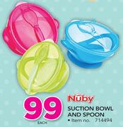 Nuby Suction Bowl And Spoon-Each