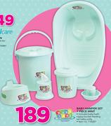 Baby Care Baby Hamper Set 7 Piece Mint