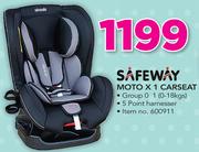 Safeway Moto X1 Carseat