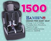Bambino Grand Prix Baby Seat