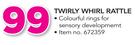 Playgro Twirly Whirl Rattle