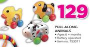 Babygro Pull Along Animals