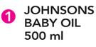 Johnsons Baby Oil-500ml