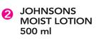 Johnsons Moist Lotion-500ml