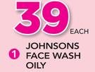 Johnsons Face Wash Oily