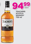 Teachers Scotch Whiskey-750ml