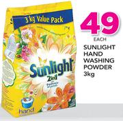 Sunlight Hand Washing Powder-3Kg