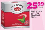 Five Roses Ceylon Teabags-100's