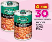 Rhodes Baked Beans-4x410g