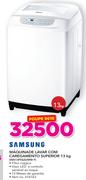 Samsung 13Kg Maquina De Lavar Com Carregamento Superior WA13F5S2UWW F