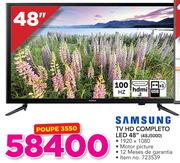 Samsung 48" HD Completo LED TV 48J5000