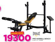 Everlast Pro Barbell Bench