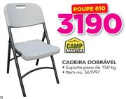 Camp Máster Cadeira Dobrável