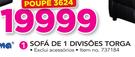 Sofá DE 1 DIVISÕES TORGA