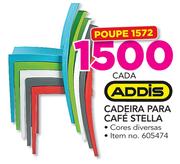 Addis Cadeira para Cafe Stella-cada