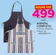 Avental Completo -Cada