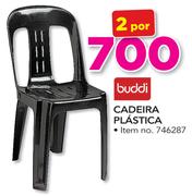 Buddi Cadeira Plastica-Por 2