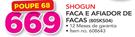 Shogun Faca E Afiador De Facas 80SKS04