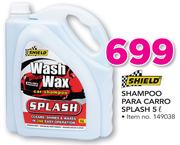 Shield Shampoo Para Carro Splash-5Ltr