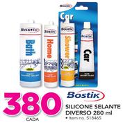 Bostik Silicone Selante diverso-280ml cada