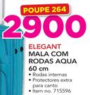 Elegant 60Cm Mala Com Rodas Aqua