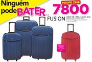 Fusion Jogo de 3 Pecas Azul Eva