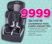 Bambino Cadeirinha Para Carro Grand Prix