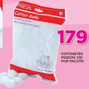 Cotonetes Pigeon 100 Por Pacote
