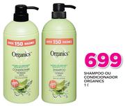 Shampoo Ou Condicionador Organics-1Ltr