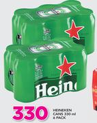 Heineken Cans-6x330ml