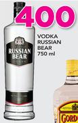 Vodka Russian Bear-750ml