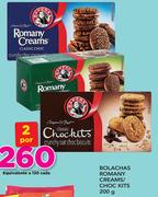 Bolachas Romany Creams/Choc Kits-2x200g