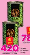 Peras Gourmet-6x420g