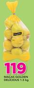 Maçãs Golden Delicious-1.5Kg