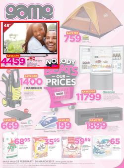 Game Botswana : Nobody Beats our Prices (23 Feb - 8 Mar 2017), page 1