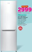 Hisense 299Ltr Metallic Bottom Freezer/Fridge H299BME