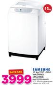 Samsung 13Kg Top Load Washing Machine WA13F5S2UWW F
