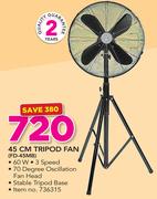 Logik 45Cm Tripod Fan FD-45MB