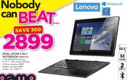 Lenovo Intel Atom 2 In 1 Notebook MIIX310