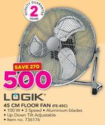 Logik 45Cm Floor Fan FE-45C