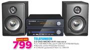 Telefunken 2.0 DVD Micro HiFi TMD-400 B