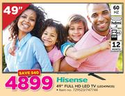 Hisense 49" FHD LED TV LED49M35