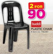 Buddi Plastic Chair-For 2