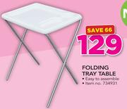 Folding Tray Table