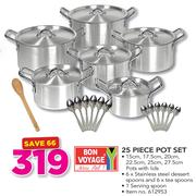 Bon Voyage 25 Piece Pot Set