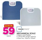 Mainstays Mechanical Scale-Each